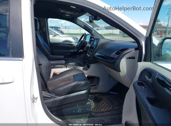 2C4RDGCG3LR154175 2020 DODGE GRAND CARAVAN White წინა სალონის ხედი