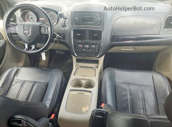 2C4RDGCG4HR589097 2017 DODGE GRAND Black Widok deski rozdzielczej