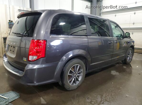 2C4RDGCG4HR689782 2017 DODGE GRAND Gray Trasero derecho