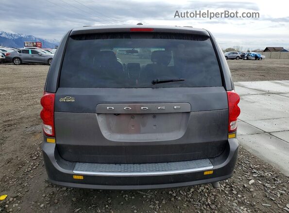 2C4RDGCG4HR719718 2017 DODGE GRAND Gray უკანა ხედი