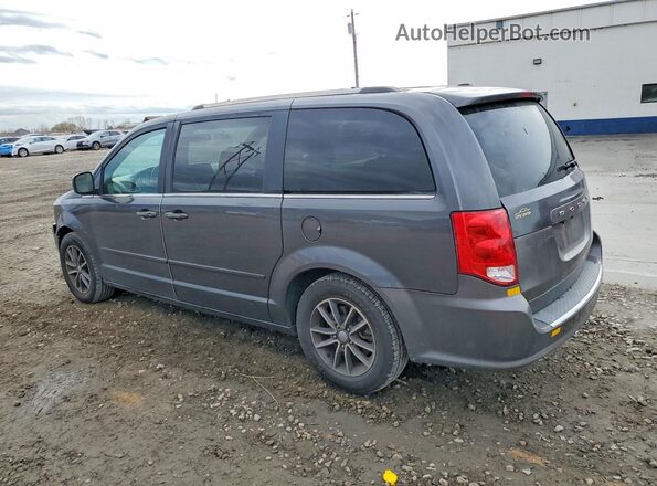 2C4RDGCG4HR719718 2017 DODGE GRAND Gray უკანა მარცხენა