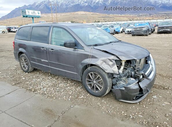 2C4RDGCG4HR719718 2017 DODGE GRAND Gray წინა მარჯვენა