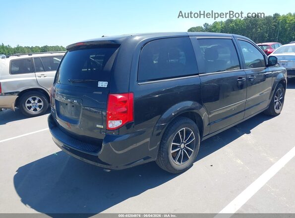 2C4RDGCG4HR834187 2017 DODGE GRAND CARAVAN Black Trasero derecho
