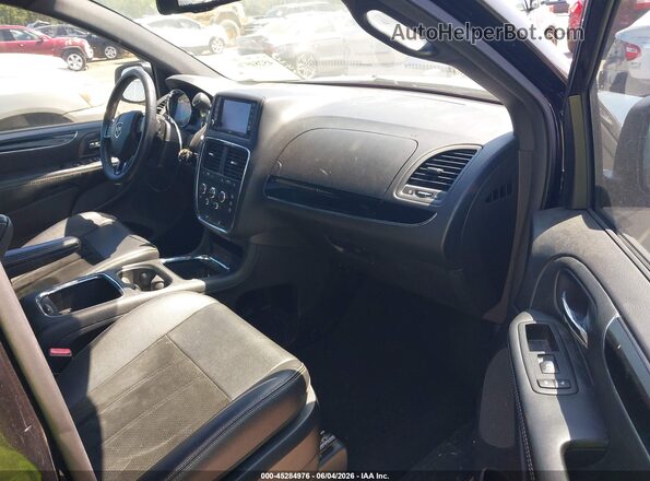 2C4RDGCG4HR834187 2017 DODGE GRAND CARAVAN Black Vista interior delantera