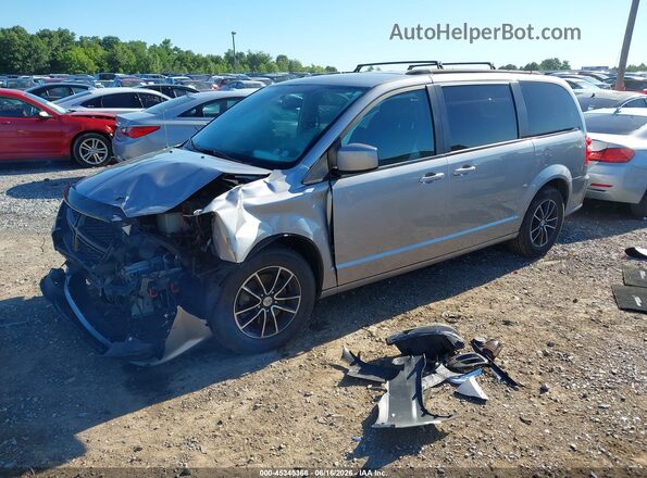 2C4RDGCG4JR140170 2018 DODGE GRAND CARAVAN Silver Передня ліва чверть