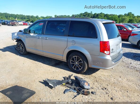 2C4RDGCG4JR140170 2018 DODGE GRAND CARAVAN Silver Задня ліва чверть
