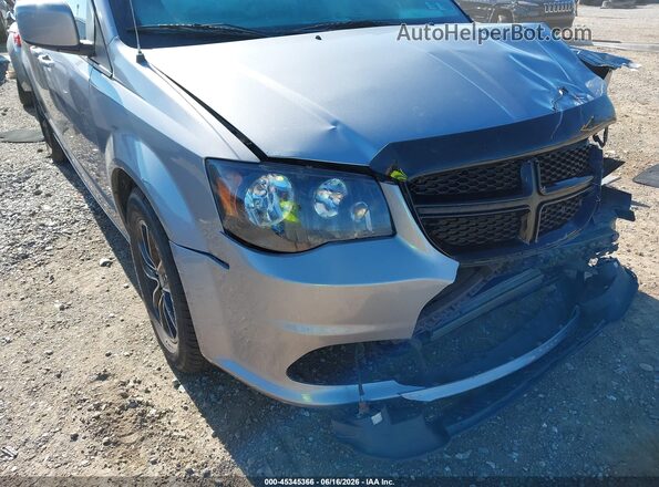 2C4RDGCG4JR140170 2018 DODGE GRAND CARAVAN Silver Вид спереду