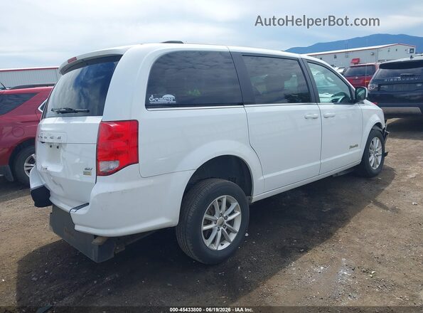 2C4RDGCG4KR579709 2019 DODGE GRAND CARAVAN White Trasero derecho