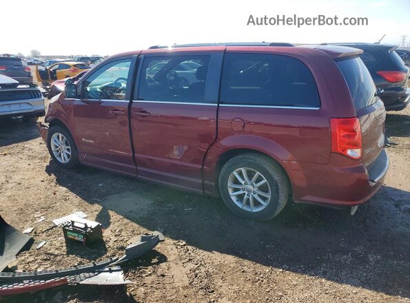 2C4RDGCG4LR169039 2020 DODGE GRAND Burgundy Rear left