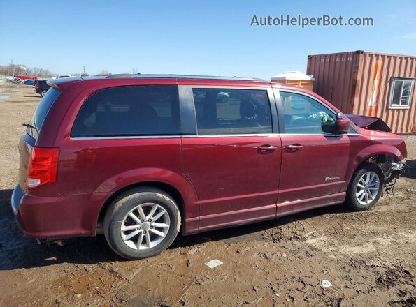 2C4RDGCG4LR169039 2020 DODGE GRAND Burgundy Rear right