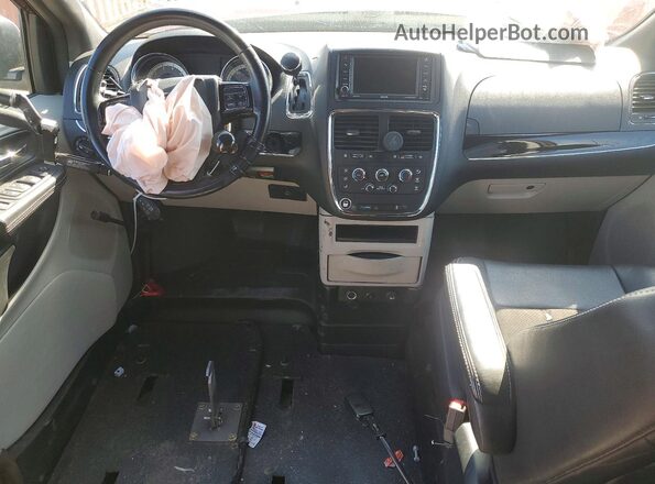 2C4RDGCG4LR169039 2020 DODGE GRAND Burgundy Dashboard view