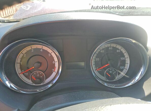 2C4RDGCG4LR169039 2020 DODGE GRAND Burgundy Instrument cluster view