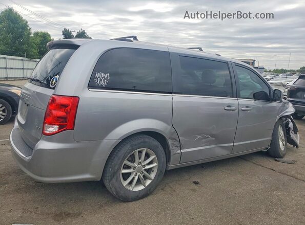 2C4RDGCG4LR174869 2020 DODGE GRAND Silver Tył prawy