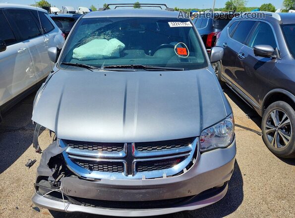 2C4RDGCG4LR174869 2020 DODGE GRAND Silver Widok z przodu