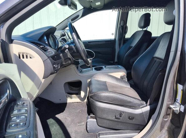 2C4RDGCG4LR180140 2020 DODGE GRAND Gray Front interior view