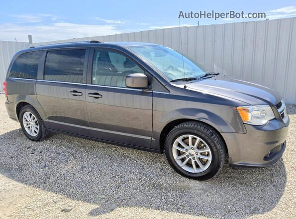2C4RDGCG4LR180140 2020 DODGE GRAND Gray Front right