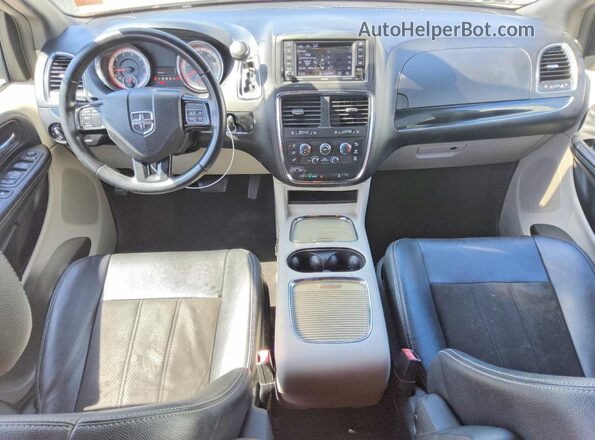 2C4RDGCG4LR180140 2020 DODGE GRAND Gray Dashboard view