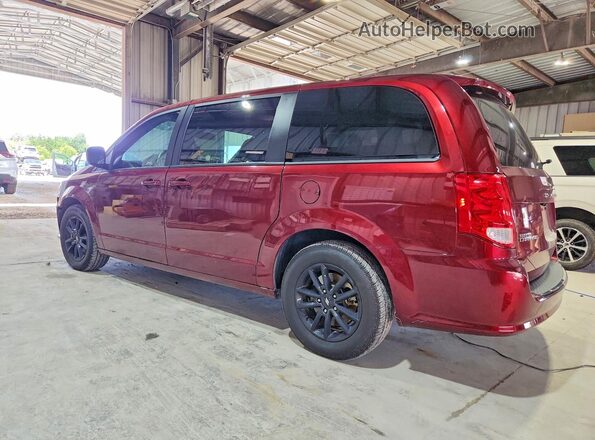 2C4RDGCG4LR241275 2020 DODGE GRAND Burgundy Rear left