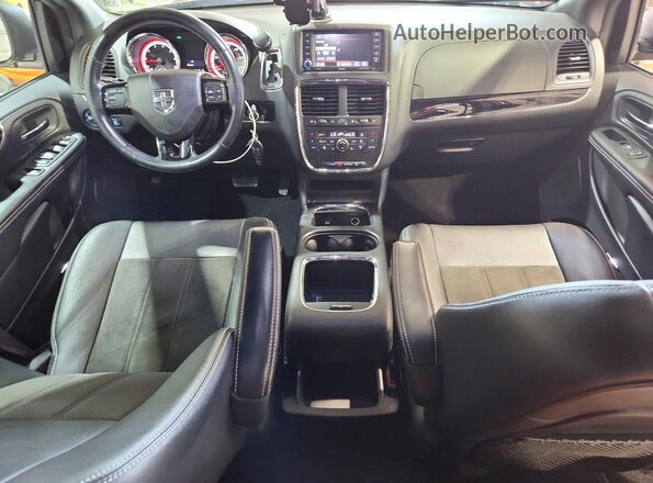 2C4RDGCG4LR241275 2020 DODGE GRAND Burgundy Dashboard view