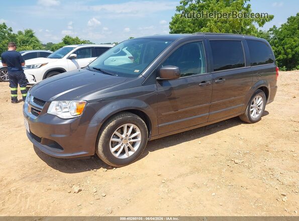 2C4RDGCG5GR132023 2016 DODGE GRAND CARAVAN Black Передня ліва чверть