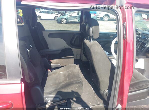 2C4RDGCG5GR210252 2016 DODGE GRAND CARAVAN Red Widok naklejki z numerem VIN