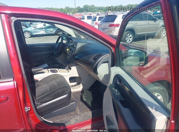 2C4RDGCG5GR210252 2016 DODGE GRAND CARAVAN Red Widok wnętrza z przodu