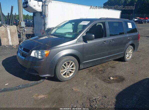 2C4RDGCG5GR369546 2016 DODGE GRAND CARAVAN Gray Передня ліва чверть
