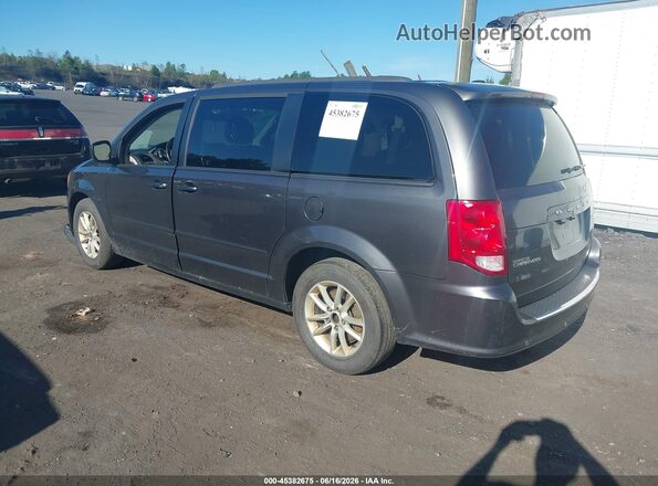 2C4RDGCG5GR369546 2016 DODGE GRAND CARAVAN Gray Задня ліва чверть