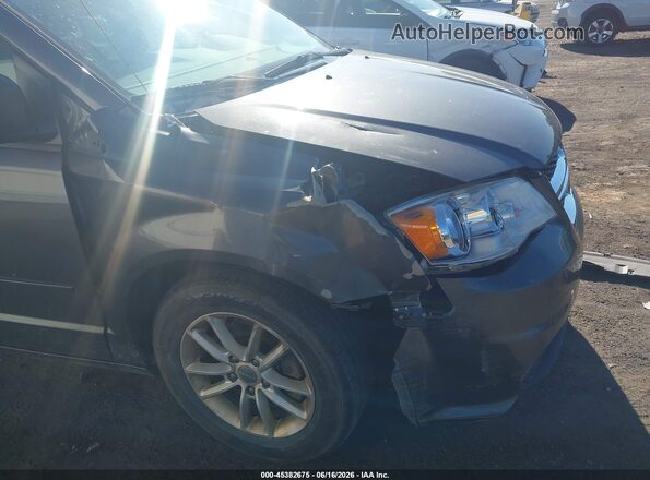 2C4RDGCG5GR369546 2016 DODGE GRAND CARAVAN Gray Вид щитка приладів