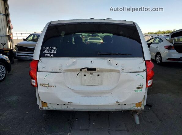 2C4RDGCG5GR384953 2016 DODGE GRAND White უკანა ხედი