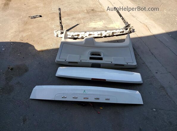 2C4RDGCG5GR384953 2016 DODGE GRAND White VIN კოდის სტიკერის ხედი