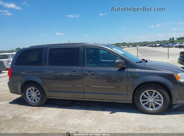 2C4RDGCG5GR388081 2016 DODGE GRAND CARAVAN Gray Սարքավորումների վահանակի տեսք