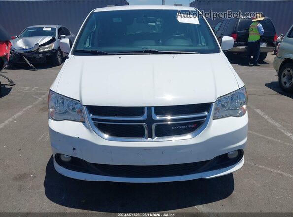 2C4RDGCG5HR800470 2017 DODGE GRAND CARAVAN White Вид щитка приладів