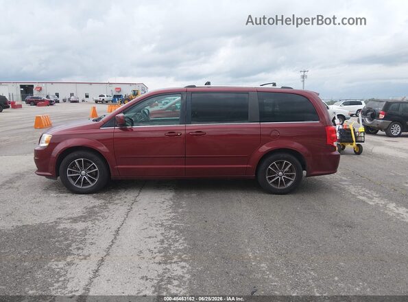 2C4RDGCG5HR801747 2017 DODGE GRAND CARAVAN Maroon 360 interior view