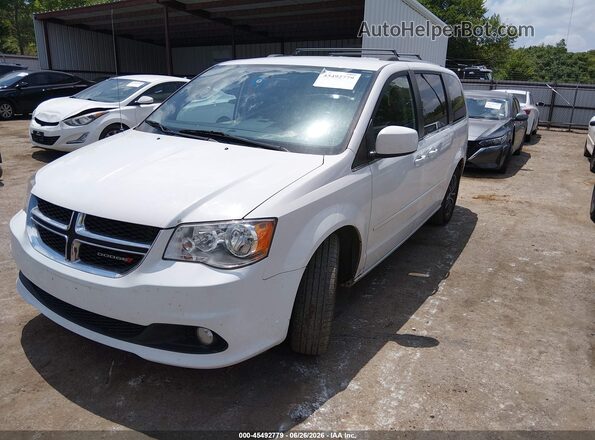 2C4RDGCG5HR867733 2017 DODGE GRAND CARAVAN White Առջևի ձախ երեք քառորդ տեսարան