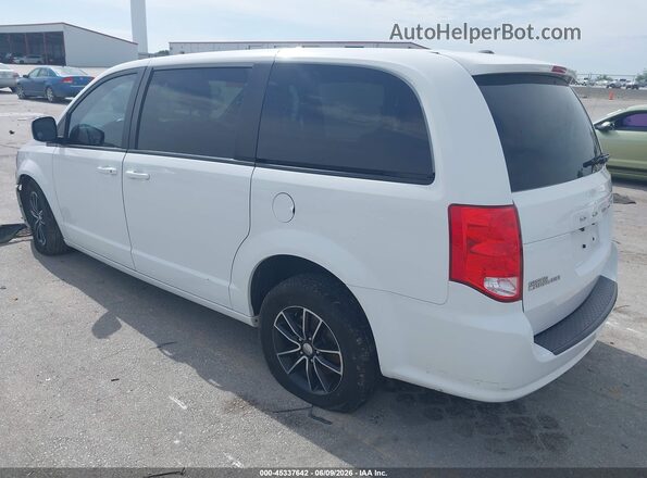 2C4RDGCG5JR303652 2018 DODGE GRAND CARAVAN White Задня ліва чверть