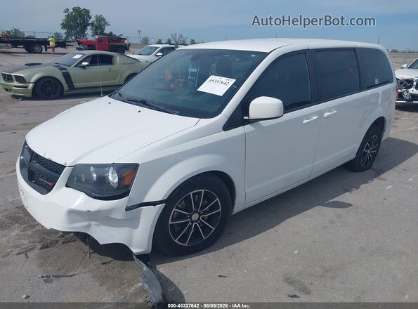 2C4RDGCG5JR303652 2018 DODGE GRAND CARAVAN White Передня ліва чверть