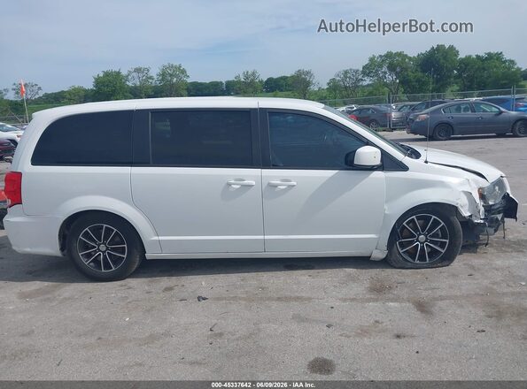 2C4RDGCG5JR303652 2018 DODGE GRAND CARAVAN White Вид щитка приладів