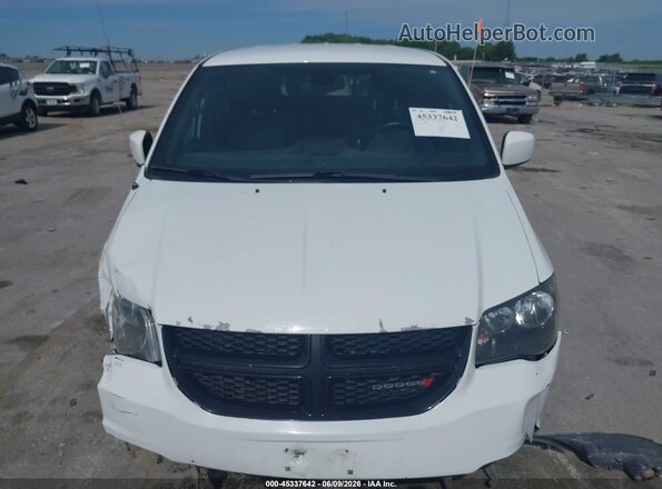 2C4RDGCG5JR303652 2018 DODGE GRAND CARAVAN White Вид панелі приладів