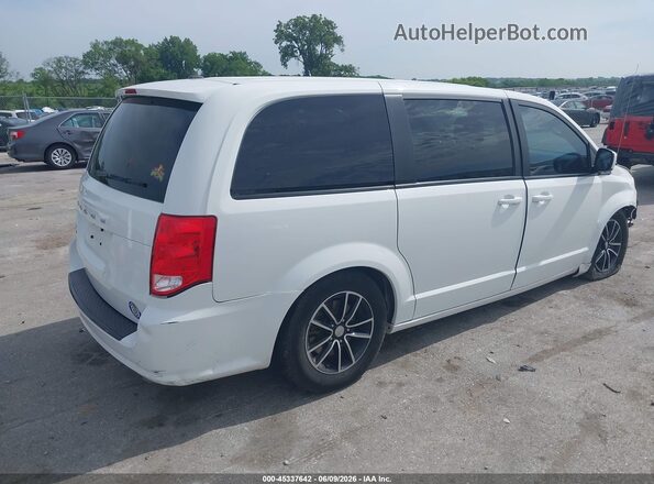 2C4RDGCG5JR303652 2018 DODGE GRAND CARAVAN White Задня права чверть