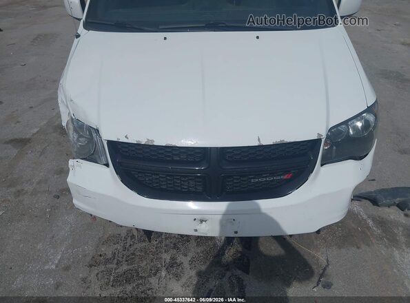 2C4RDGCG5JR303652 2018 DODGE GRAND CARAVAN White Вид спереду