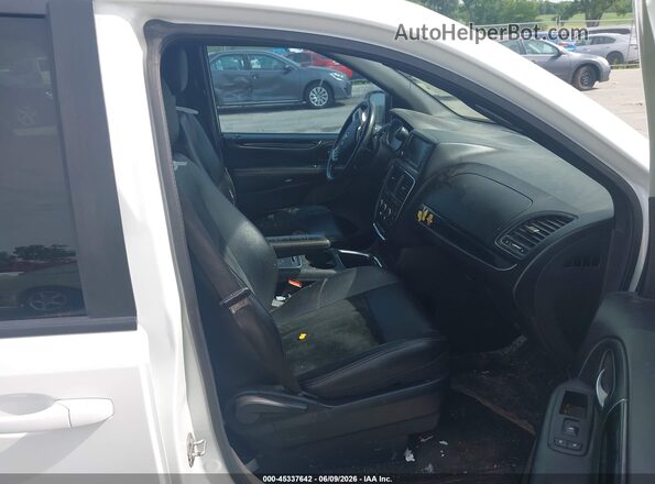 2C4RDGCG5JR303652 2018 DODGE GRAND CARAVAN White Вид салону спереду