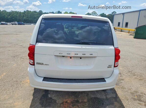 2C4RDGCG5KR563390 2019 DODGE GRAND Белый Вид сзади