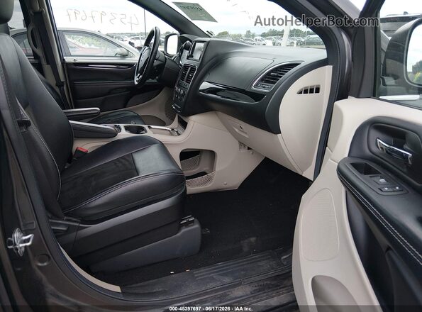 2C4RDGCG5KR663974 2019 DODGE GRAND CARAVAN Gray Սալոնի դիմացի տեսք