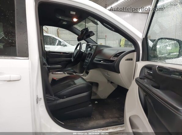 2C4RDGCG5KR723834 2019 DODGE GRAND CARAVAN White Вид салону спереду
