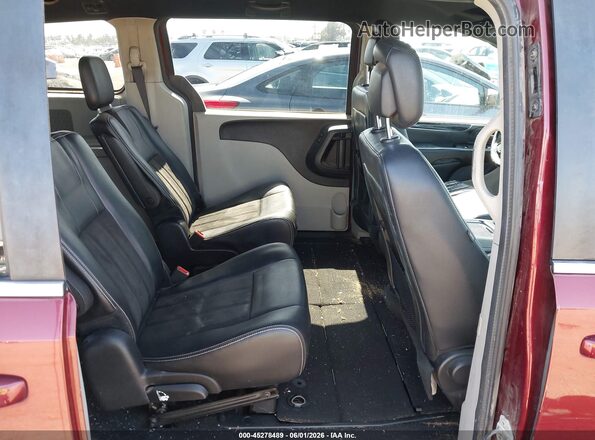 2C4RDGCG5KR724482 2019 DODGE GRAND CARAVAN Burgundy VIN კოდის სტიკერის ხედი