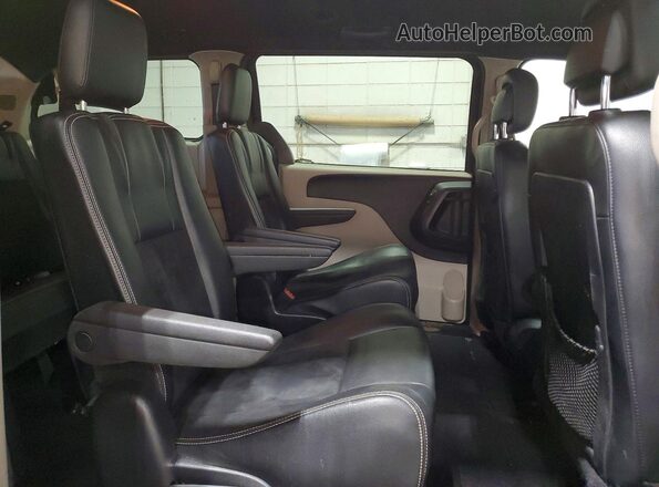 2C4RDGCG5LR193995 2020 DODGE CARAVAN Черный Вид задней части салона
