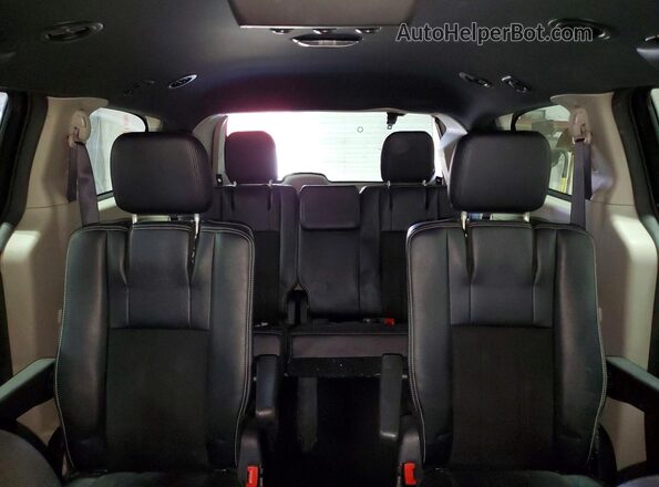 2C4RDGCG5LR193995 2020 DODGE CARAVAN Черный Вид задних сидений