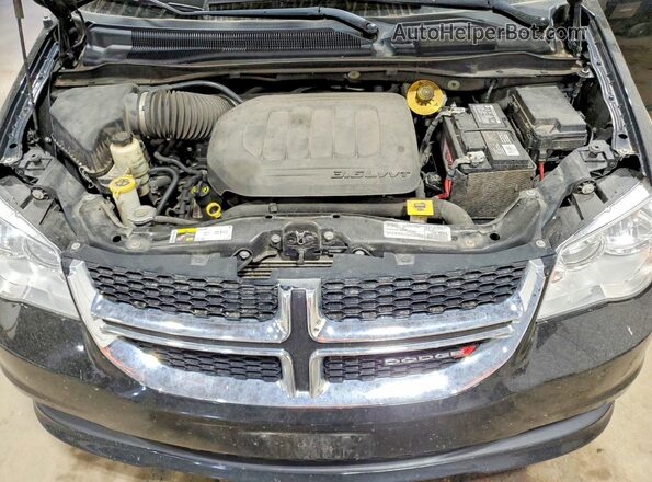 2C4RDGCG5LR193995 2020 DODGE CARAVAN Черный Вид подкапотного пространства