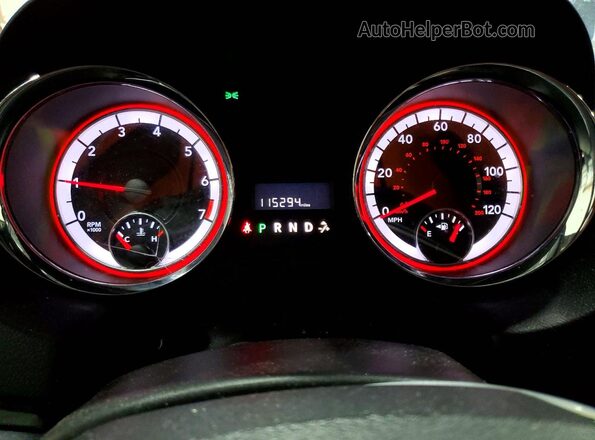 2C4RDGCG5LR193995 2020 DODGE CARAVAN Черный Вид щитка приборов